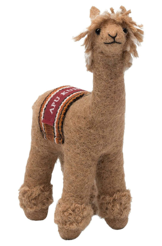 Apu Kuntur Alpaka Stofftier handgefertigt fair produziert-Verdancia