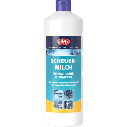 Scheuermilch für Emaille, Keramik und Edelstahl, schonend und effektiv-mundizio