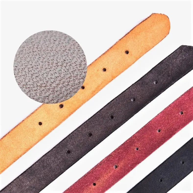 Echtleder Hundehalsband mit Messingschnalle und Gratis Gravur