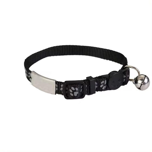 Katzenhalsband mit Namen und Telefonnummer Gravur