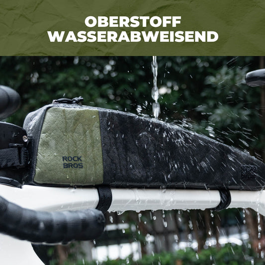 2-in-1 Oberrohrtasche Wasserabweisend mit Schultergurt 0,9L