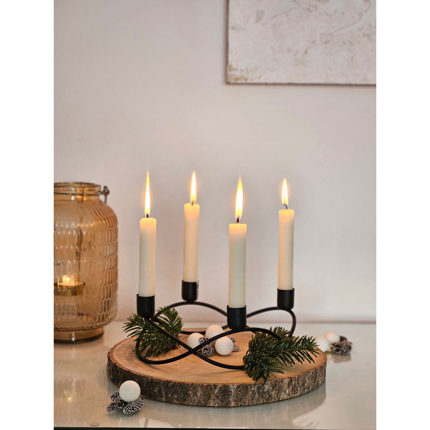 Dekobrett Baumscheibe Holz Holzbrett Brett Tablett Tischdeko Holzscheibe Ø 30 cm