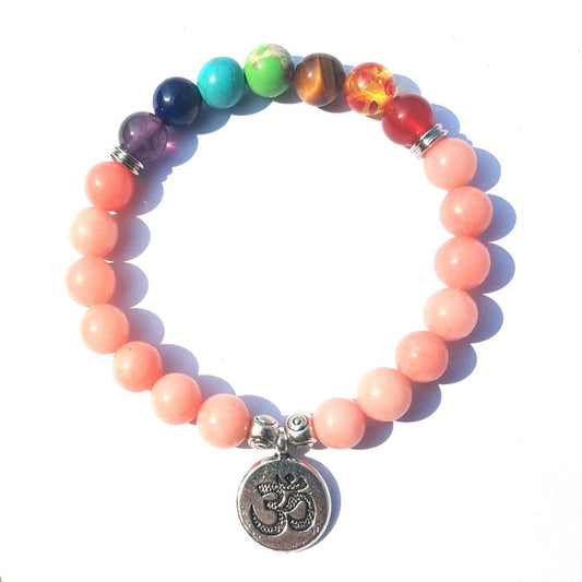 Lotus Yoga Armband Agate Unisex Schmuck und Strahlenschutz