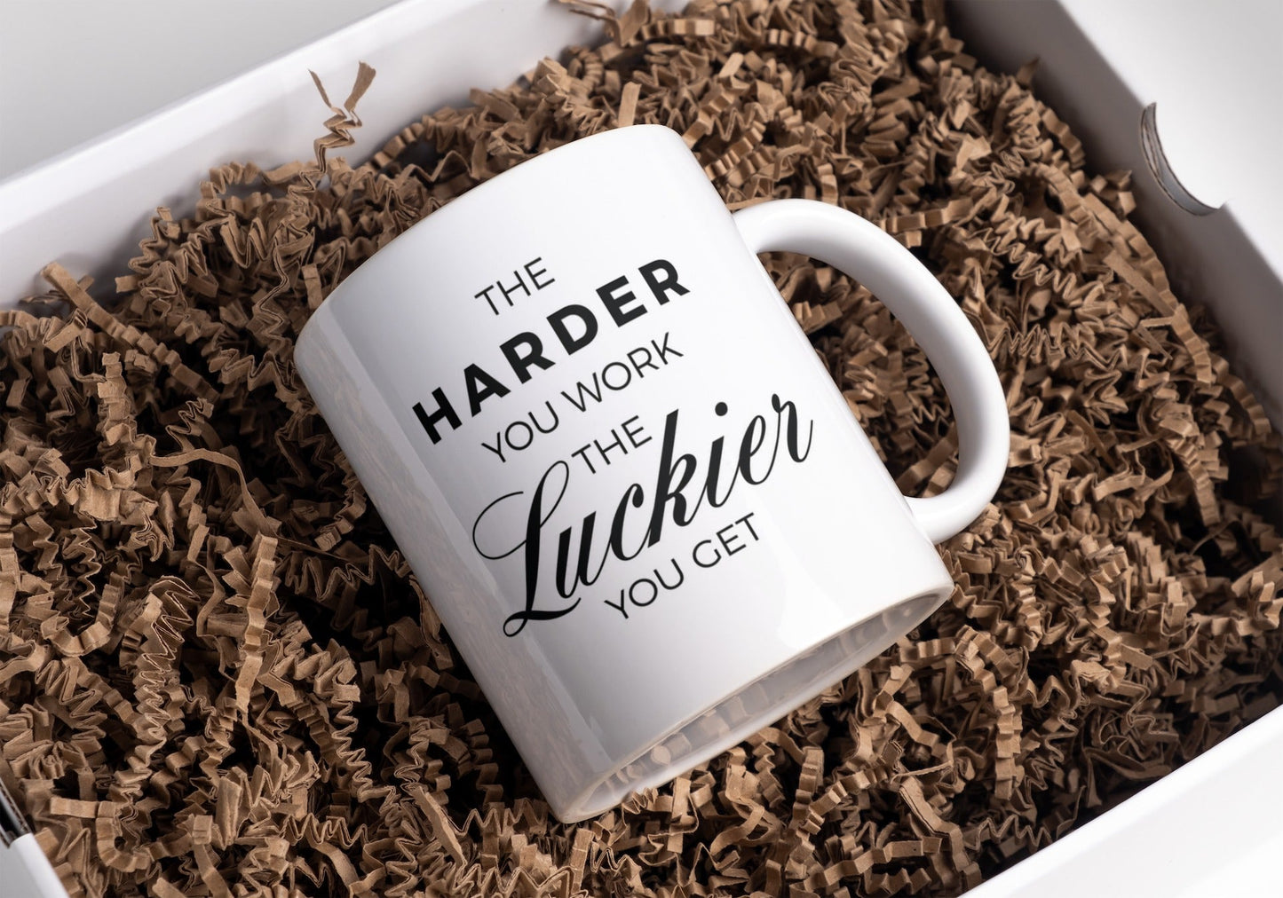Keramik Tasse Motivation mit 325 ml Fassungsvermögen für Kaffee und Tee-Tinisu