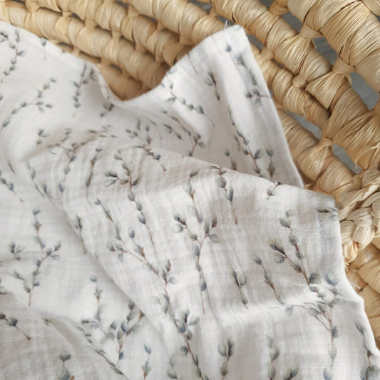 Weiches Musselintuch aus Baumwolle vielseitig einsetzbar