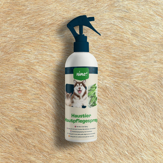 Hautpflegespray für Haustiere mit Aloe Vera und Panthenol-nimo
