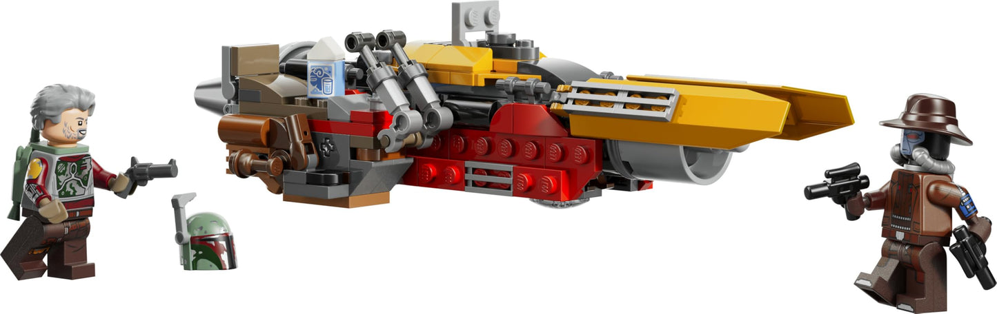 LEGO Star Wars 75437 Cobb Vanths Speeder - inkl. Cobb Vanth & Cad Bane Minifiguren sowie Blaster & Jetpack - Geschenk für Jungen ab 7 Jahren und Fans von The Mandalorian