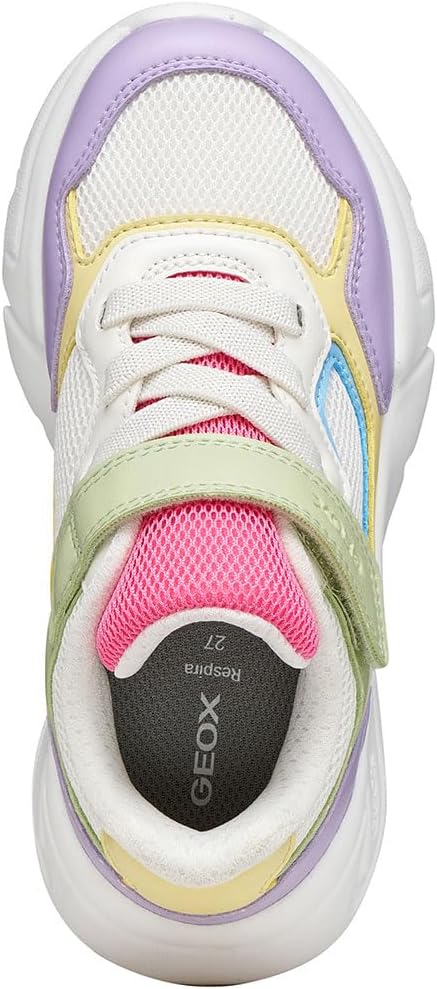 Geox Mädchen Loftus Girl – Atmungsaktiver Kindersneaker