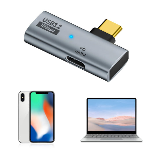 Multifunktionaler USB C OTG Adapter mit 100W Schnellladen