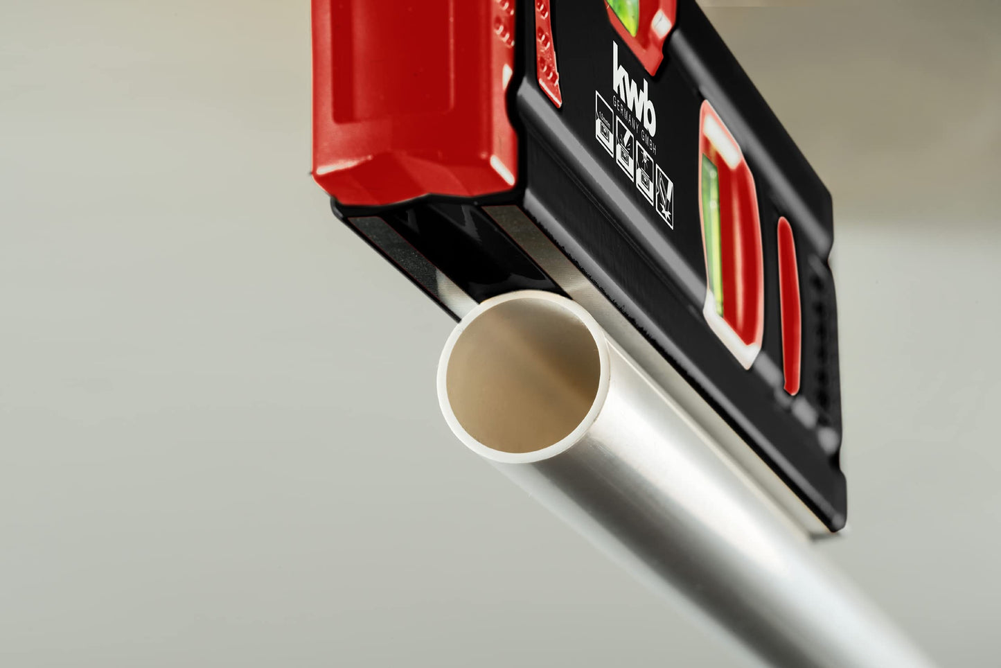 Mini Aluminium Wasserwaage 20 cm mit präziser 1 mm Messgenauigkeit