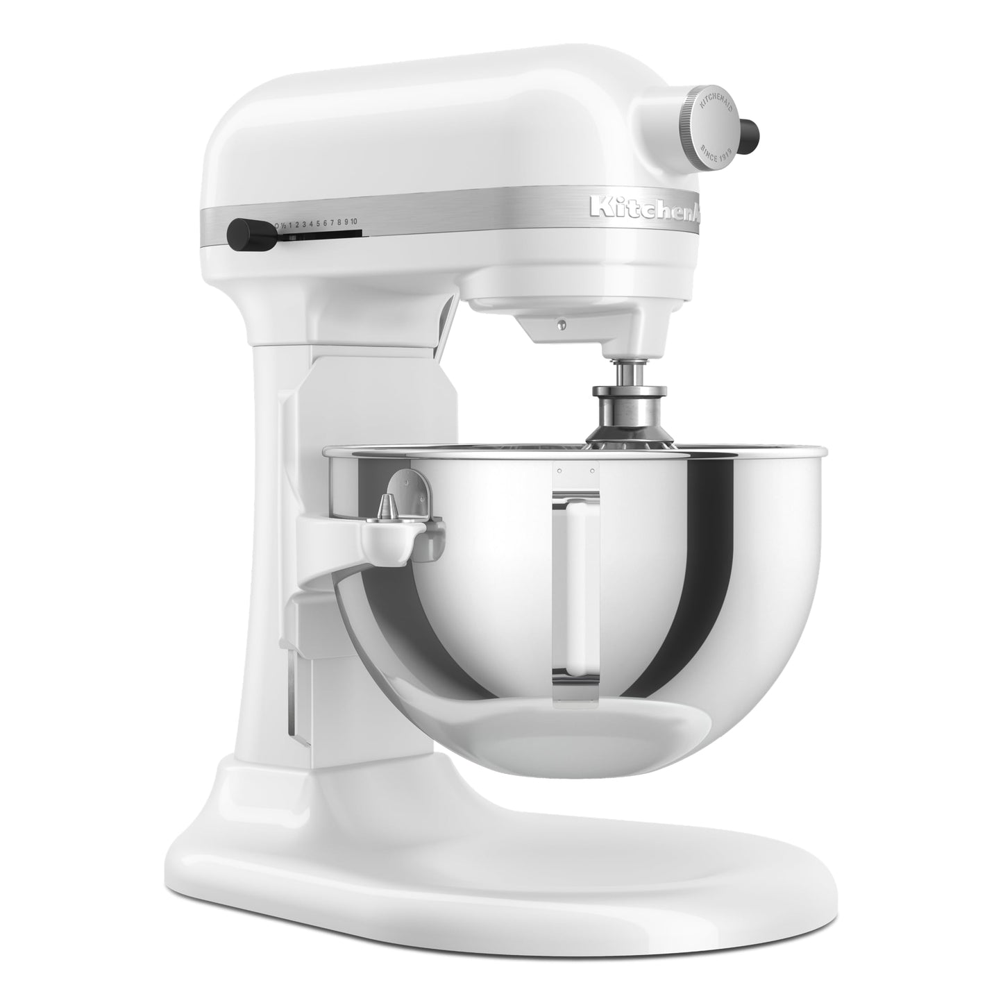 KitchenAid HEAVY DUTY KÜCHENMASCHINE MIT SCHÜSSELHEBER 5,2 L - WEISS 5KSM55SXXEWH