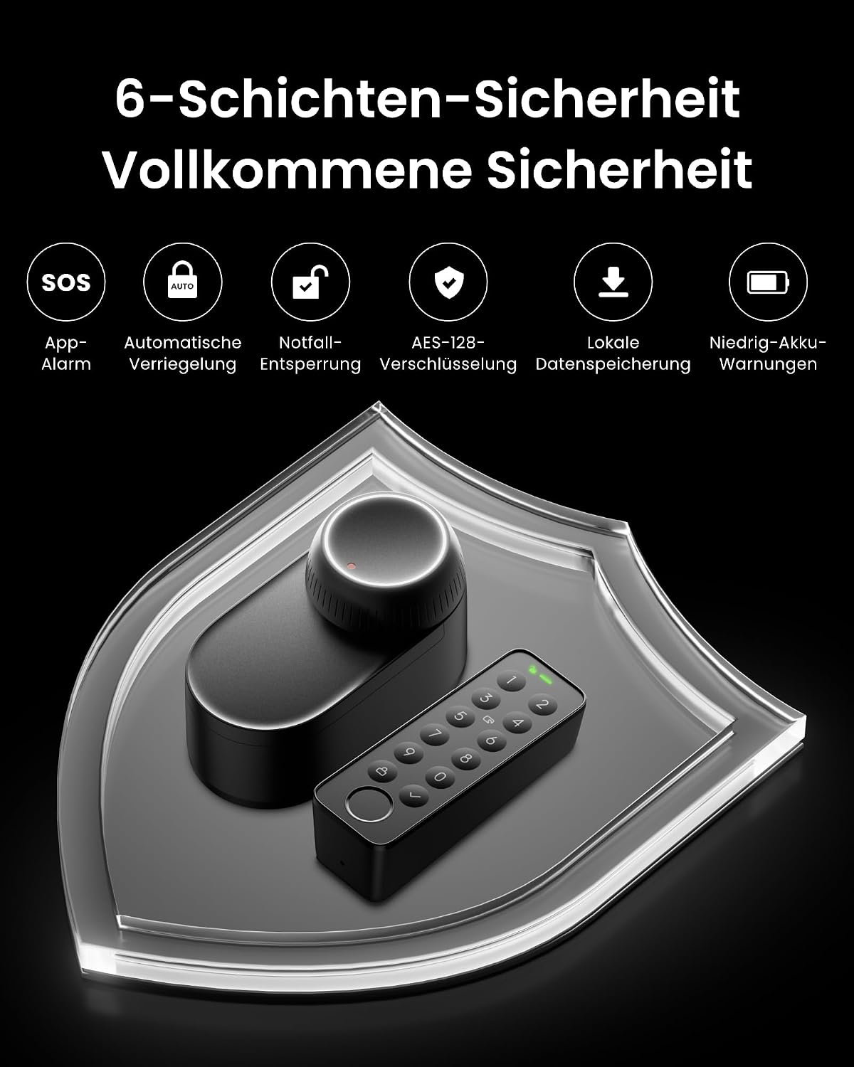 SwitchBot Smart Lock Ultra – Fingerabdruck & App-Steuerung