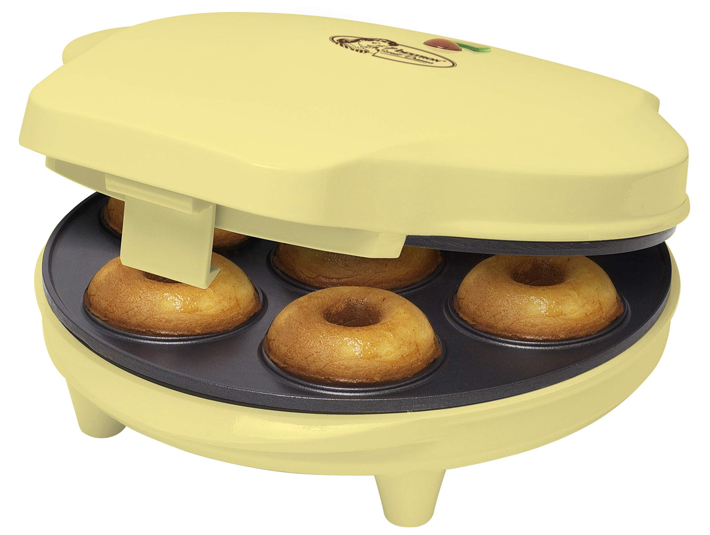 Mini Donut Maker mit 7 Backmulden und Antihaftbeschichtung