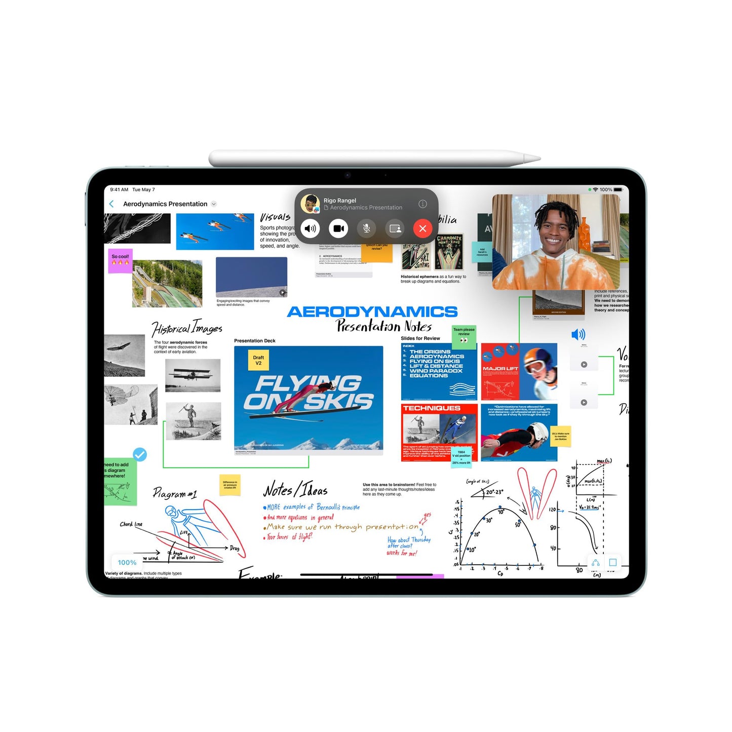 Apple Pencil Pro: Fortschrittliche Tools, pixelgenaue Präzision, Neigungs und Drucksensitivität und branchenführende niedrige Latenz zum Notizenmachen, Zeichnen und um Kunstwerke zu erschaffen