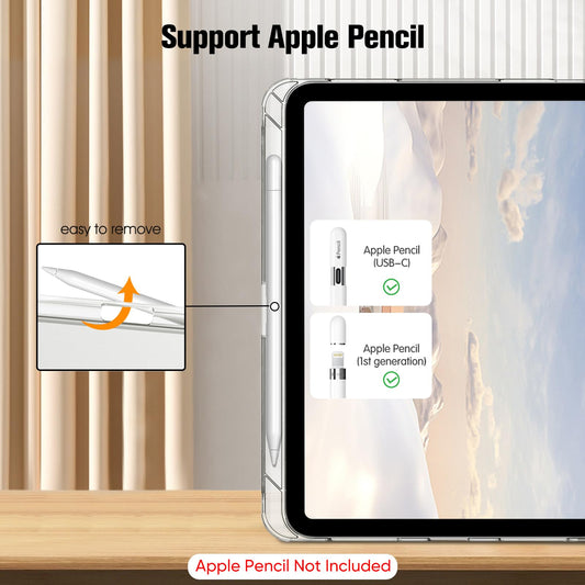 Ultradünne Schutzhülle für Tablets, 11 und 10,9 Zoll, Silber
