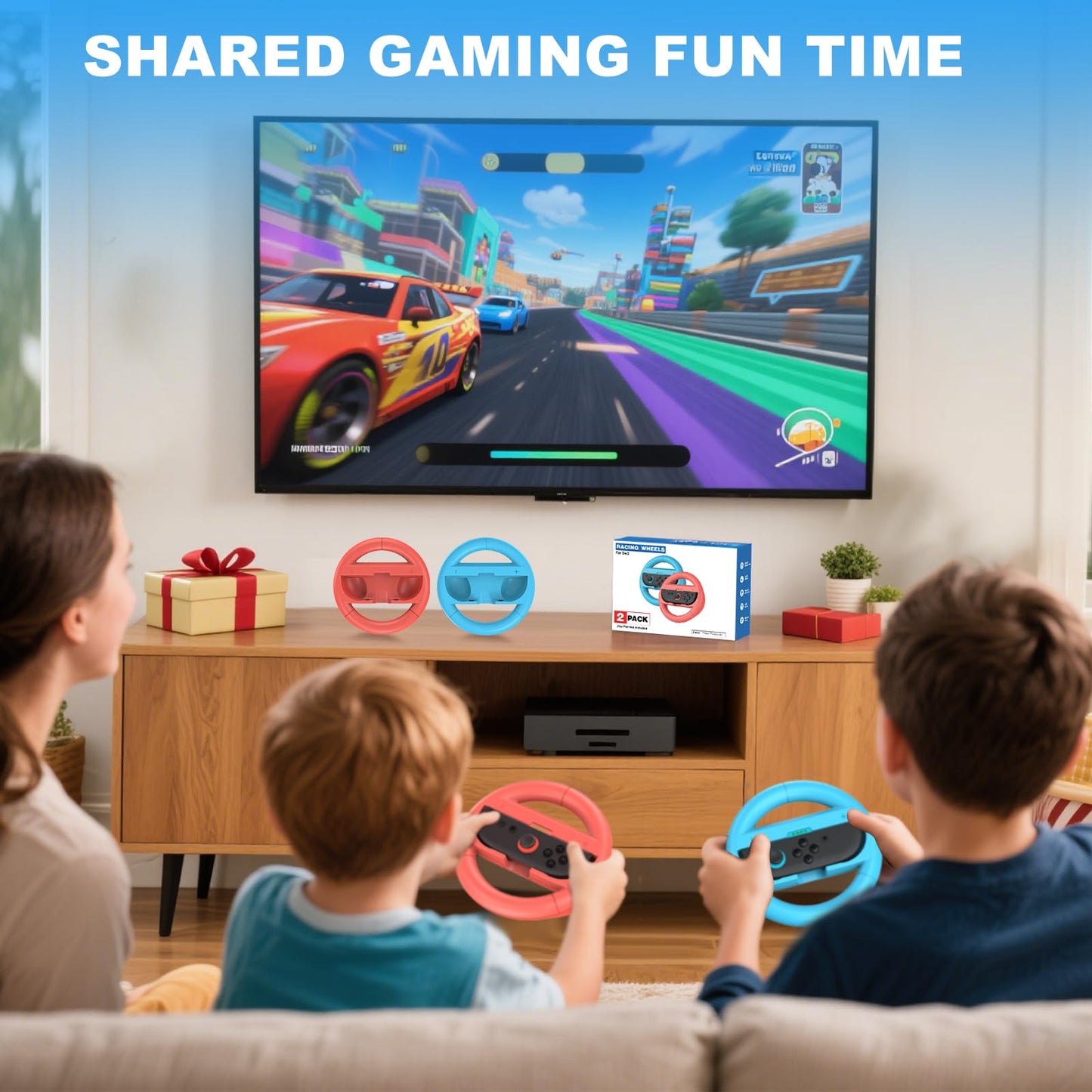 HELLCOOL 2 x Switch 2 Lenkrad – Ergonomisch & Komfortabel