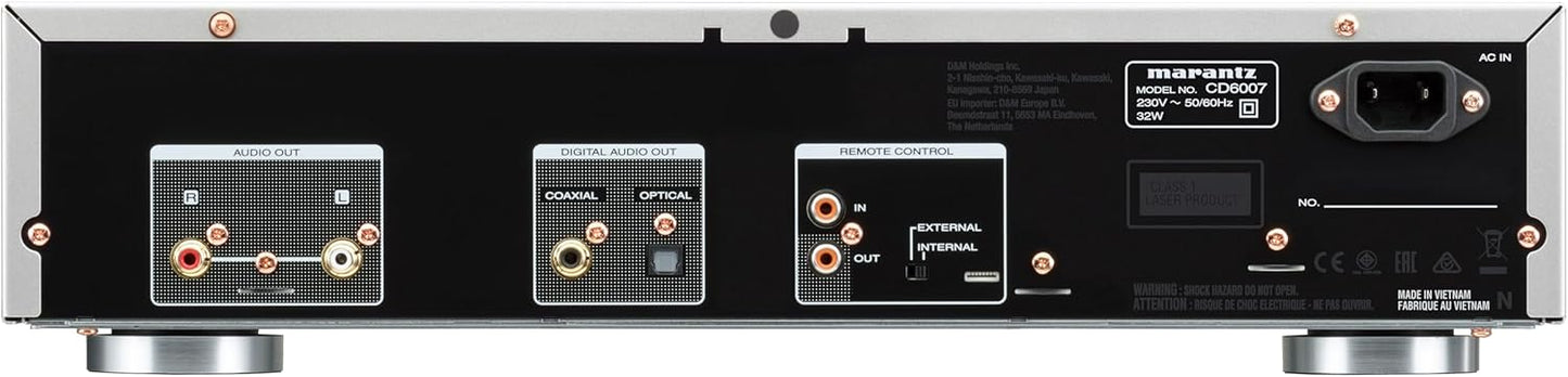 Marantz CD6007 HiFi CD-Player – Premium Klang für Audiophile