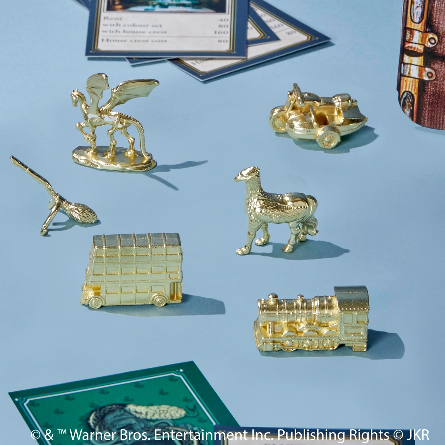 Monopoly Harry Potter Edition Brettspiel, Familienspiel für 2 bis 6 Spieler, ab 8 Jahren - Deutsche Fassung