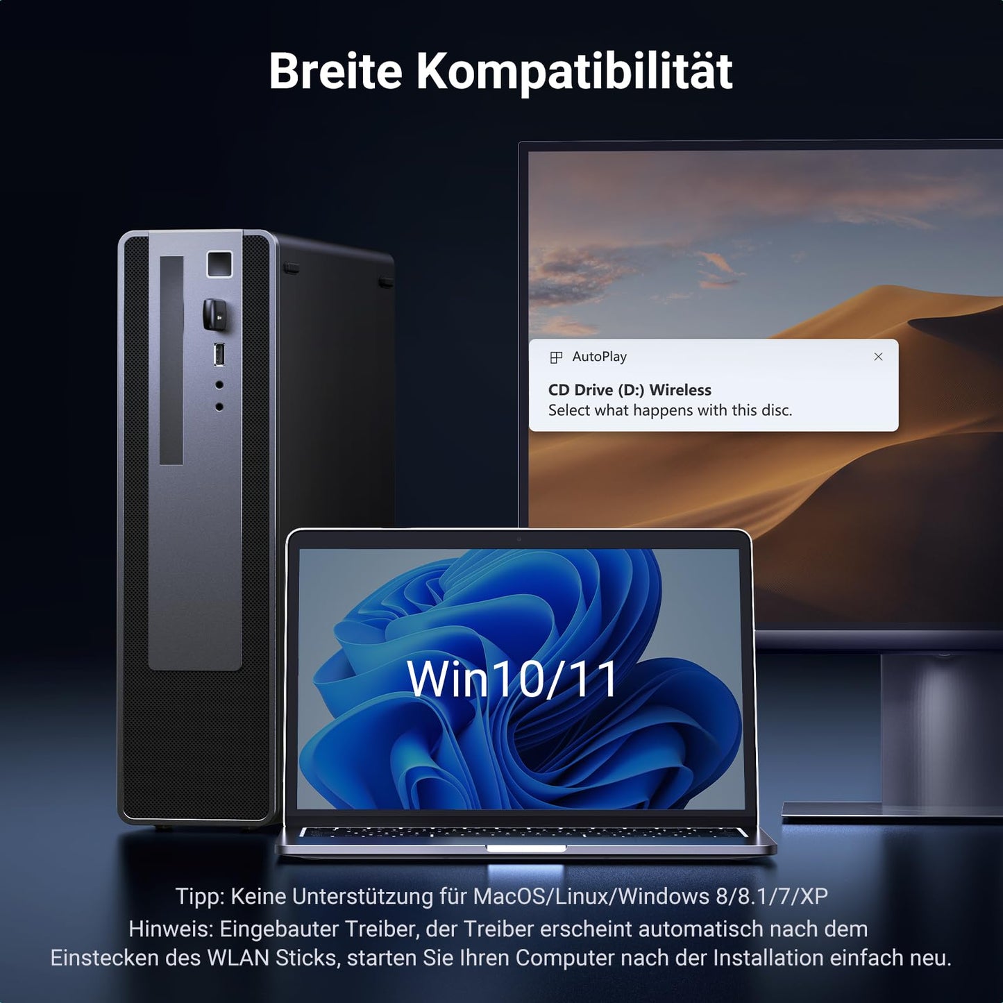 Grelife Turmventilator Leise mit Fernbedienung 13 Zoll 3 Modi 3 Geschwindigkeiten