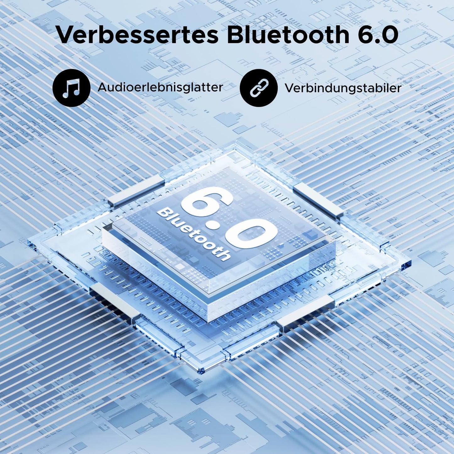 UGREEN Hi-Res Bluetooth 6.0 Adapter mit LDAC, Plug und Play Bluetooth Empfänger, 3,5 mm AUX Adapter für Stereoanlage, Verstärker und Lautsprecher, 10 m Reichweite mit geringer Latenz