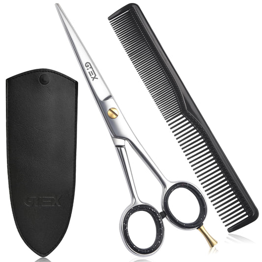 Professionelle Friseurschere GTEX 6,5 Zoll mit Kamm und Etui