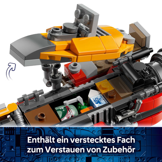 LEGO Star Wars 75437 Cobb Vanths Speeder - inkl. Cobb Vanth & Cad Bane Minifiguren sowie Blaster & Jetpack - Geschenk für Jungen ab 7 Jahren und Fans von The Mandalorian