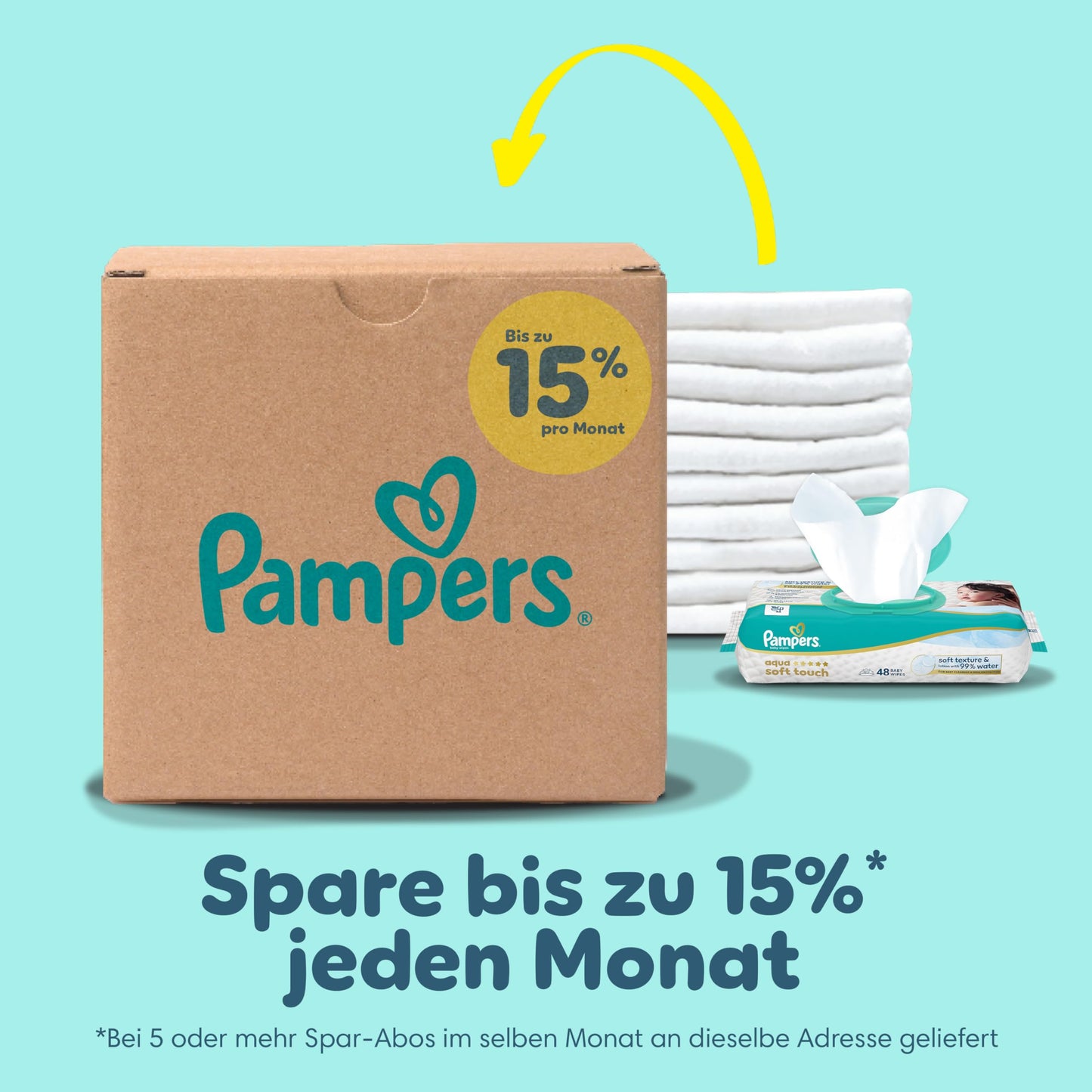 Pampers Premium Protection Größe 5, 152 Windeln, 11kg-16kg, unser Nr. 1 Haut- und Auslaufschutz