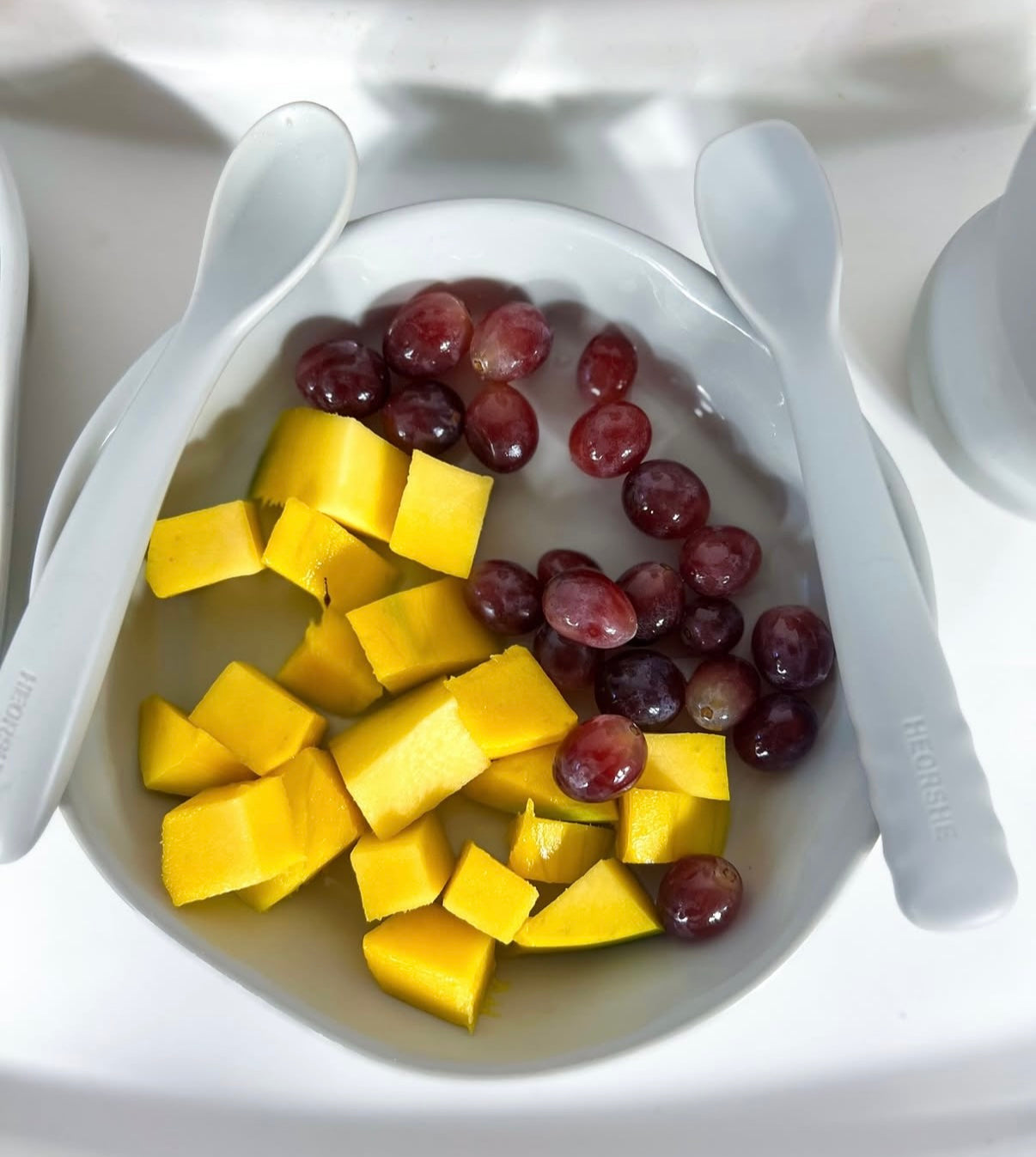 Flexibles Baby Löffelset aus lebensmittelechtem Silikon