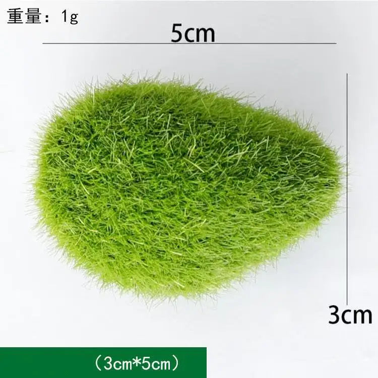 10 Stücke Künstliche Moossteine für Garten und Blumentopfdeko