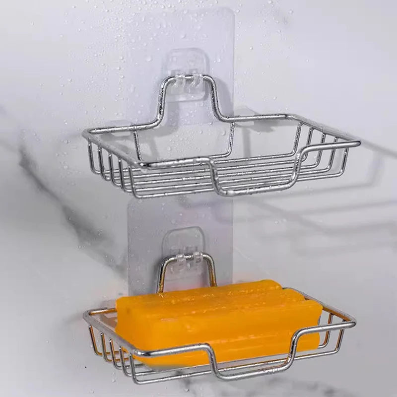 Selbstklebender transparenter Kunststoffhaken für Badezimmer - Küche