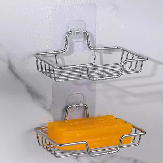 Selbstklebender transparenter Kunststoffhaken für Badezimmer - Küche