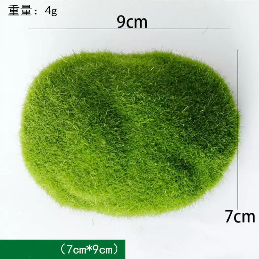 10 Stücke Künstliche Moossteine für Garten und Blumentopfdeko