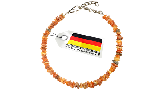 Hunde Bernsteinkette Flexi Verstellbar Naturbernstein Design