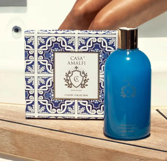 CASA AMALFI BLUE GROTTO BODY WASH - Fresh Acqua Marine-BLACK ELIXIR - Maison de Parfum