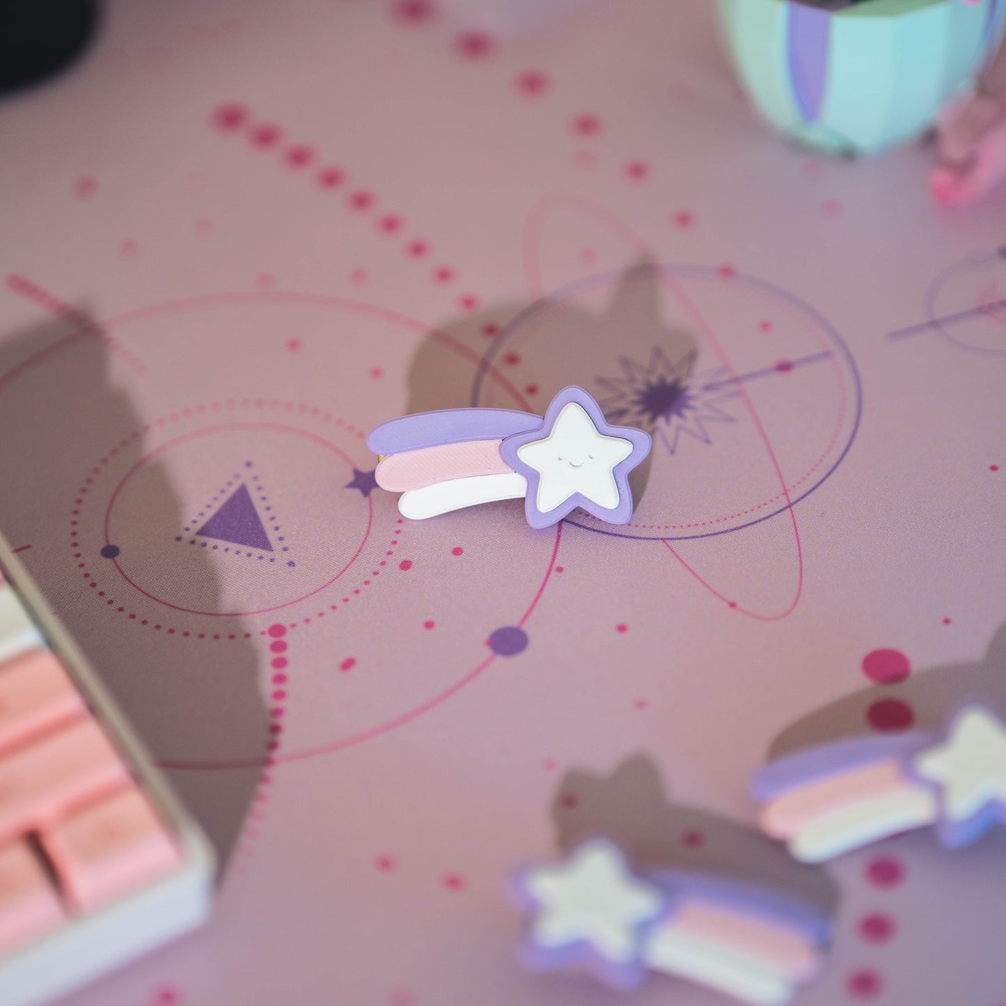 Haarclip Sternförmig zur sicheren Haarfixierung