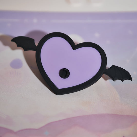 Individuell gestaltbares Herz Accessoire für Kopfhörerständer