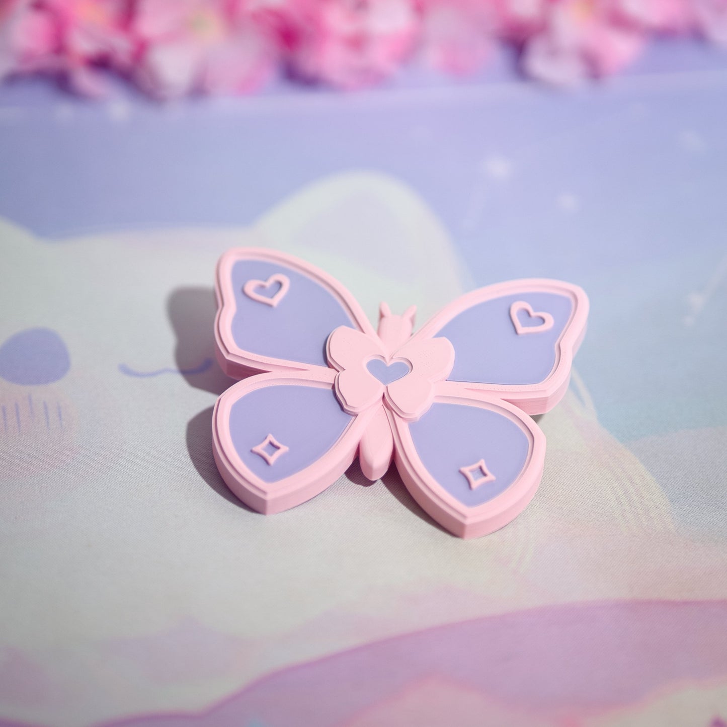 Dekoratives Schmetterlingszubehör für Kopfhörerständer