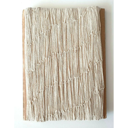 Dekonetz Fischernetz maritim weiß natur Baumwolle Deko Netz 200x400 cm