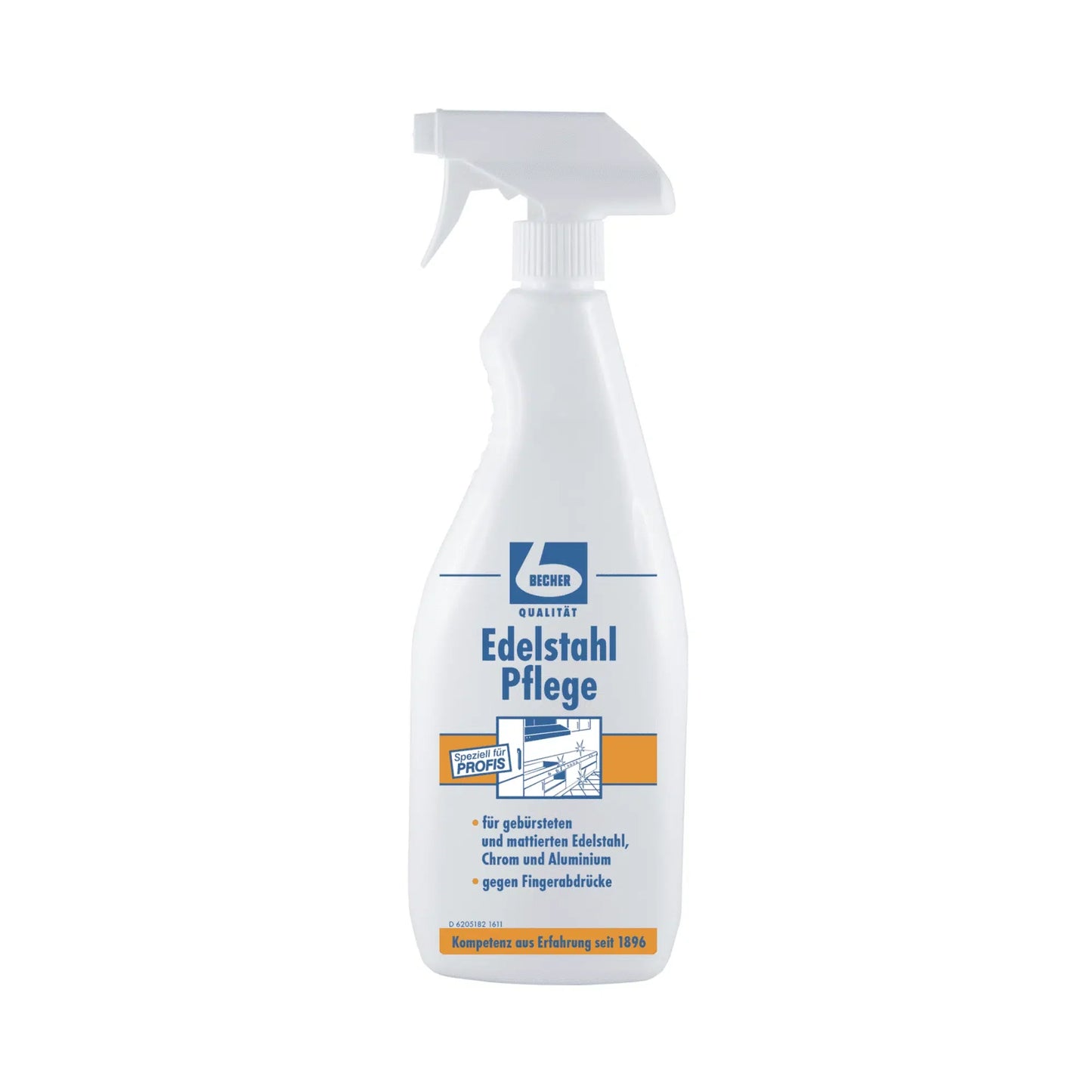 Dr. Becher Edelstahl Pflege - 1 Liter | Flasche (1 l)