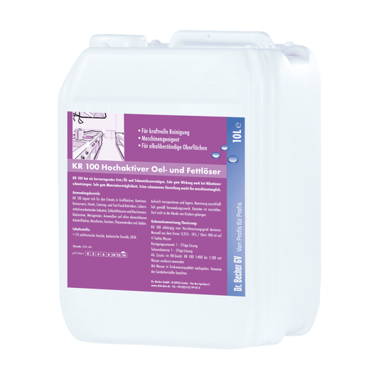 Hochaktiver Öl und Fettlöser für professionelle Küchenreinigung 10 Liter-Altruan