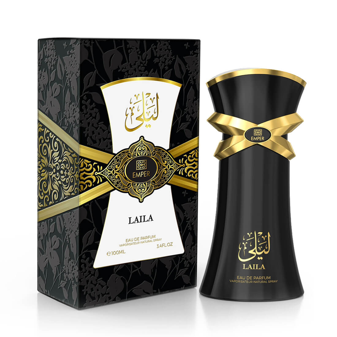 Emper Laila Eau de Parfum 100 ml für Frauen mit fruchtiger und blumiger Note-BEAUTY PLATZ