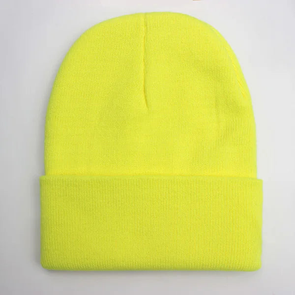 Unisex Strickmütze Herbst Winter – Warm weich bequem für Sie und Ihn