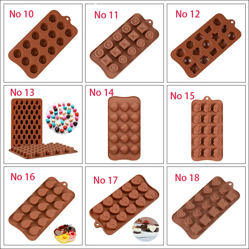 Flexible Silikon Kuchenform für Süßwaren Backen – Antihaft - Umweltfreundlich