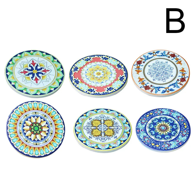 Rutschfeste Wasserabsorbierende Untersetzer für umfassenden Tischschutz