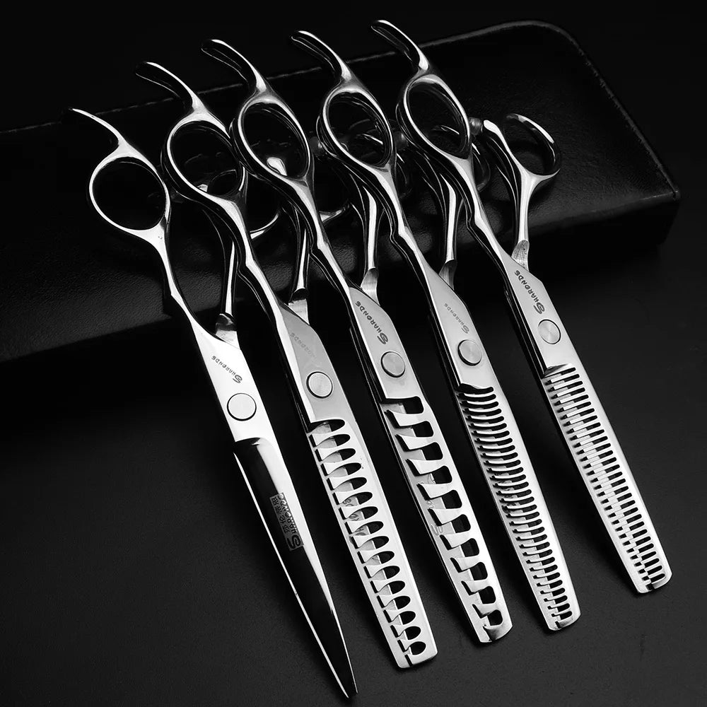 Professionelle Japanische Friseurschere mit scharfer Klinge und ergonomischem Griff