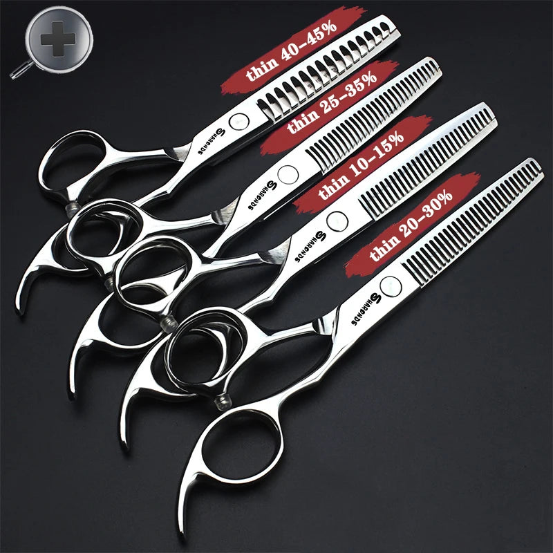 Professionelle Japanische Friseurschere mit scharfer Klinge und ergonomischem Griff