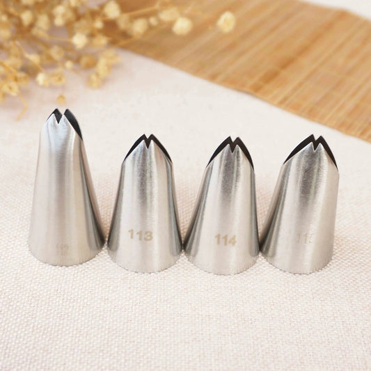 Edelstahl Spritztülle für Backen - Gebäck Deko – Robuste Qualität