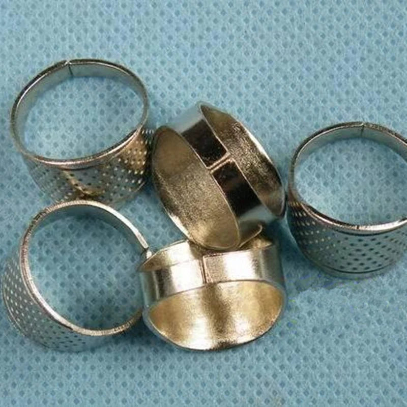 Retro Fingerhut Schutzring für Handarbeit und Nähen vielseitig einsetzbar