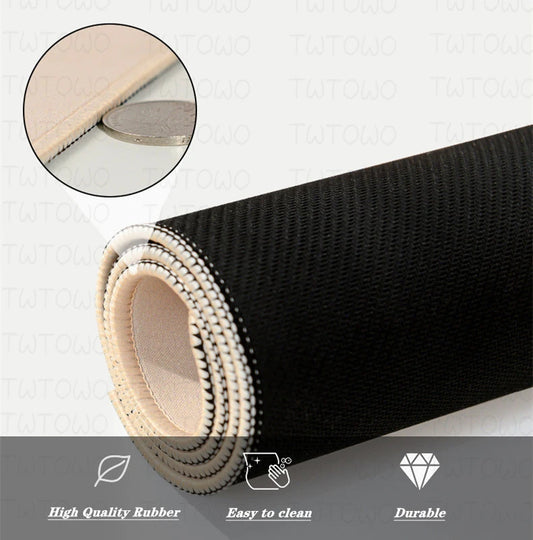 Anti-Rutsch Mauspad für Gaming - Büro – Schreibtischunterlage für PC - Laptop