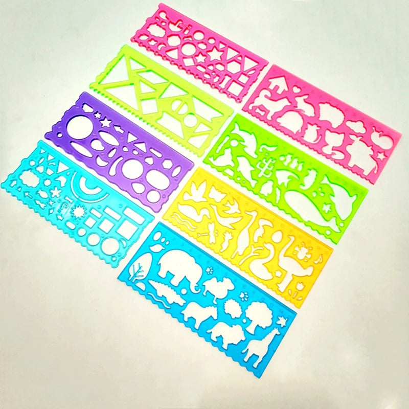 Kreatives Spirograph Set für Kinder – Geometrie-Malvorlagen aus ABS, ab 3 Jahren